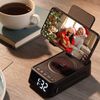 Cell Phone Stand with Bluetooth Speaker, Gradient LED Lights & LED Clock