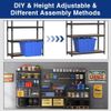 WORKPRO 5Tier Steel Shelving Storage Unit 35-3/10"x17-1/