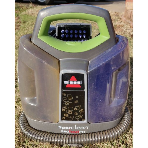 BISSELL SPOTCLEAN PROHEAT PET 5207W CARPET UPHOLSTERY CLEANER HEATWAVE TECHNOLOG