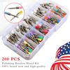 200Pcs/Box Dental Nylon Materials Closure Flat Polishing Prophylaxis Brushes