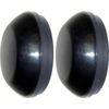 APDTY 166815x2 Wiper Arm Nut Cap; 2-Pack; Front Left & Right; 55155765AA