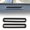 Carbon Fiber Interior Decor Trim Kit Dash Panel Cover for Dodge Challenger 2015+