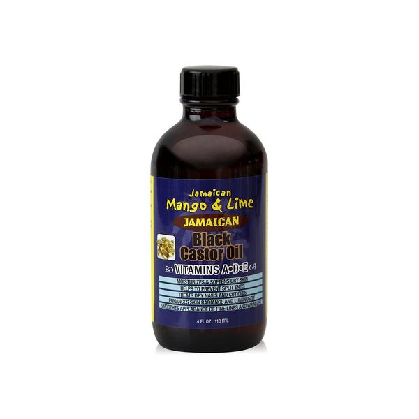 Vitamins A D & E Black Castor Oil by Jamaican Mango