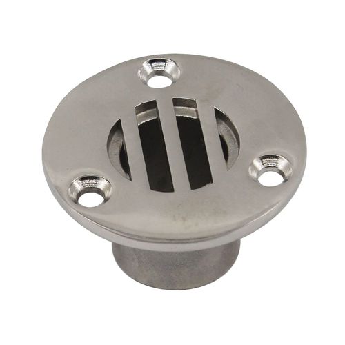 Zerniple 304 Stainless Steel Floor Deck Drain Marine Hardware For Yacht Or Bathroom (Pack of 2)