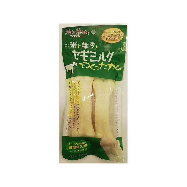 Goat Milk Gum Bone Shape, Medium, 2pcs