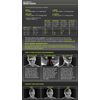 Respro City Mask - Blue, Large