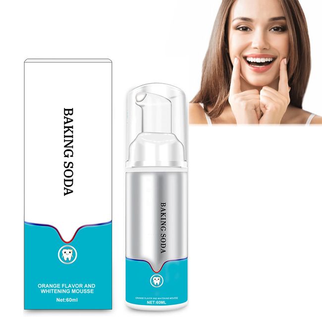 Schaum Zahnpasta Whitening Teeth Schaum-Zahnpasta Mundpflege Zahnpasta Deep Cleaning Foam Toothpaste Tiefenreinigungsgummi Zahnreinigungsschaum, Natürliche Zahnaufhellung