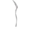 8.5" Large Heavy Duty Clear Plastic Disposable Serving Spoon 3pcs
