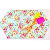 Springtime Flowers Table Runner (Various Sizes) Custom-Made Pointed or Straight Ends Made In USA Padded Reversible