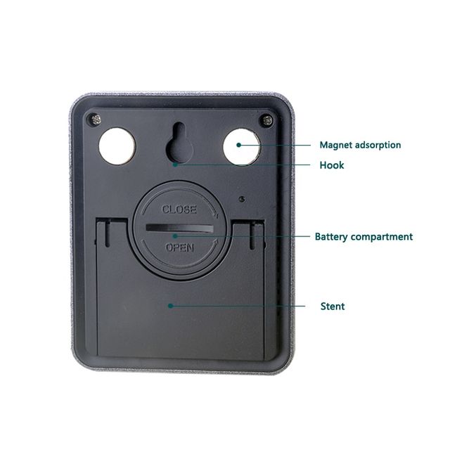 Mini LCD Digital Thermometer & Hygrometer - Temperature & Humidity