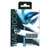 Nail Lock Silver Diamond On White