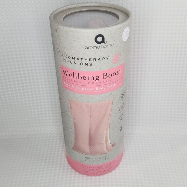 Aroma Home Aromatherapy Infusions Rose & Bergamot Body Wrap