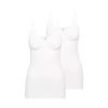 Triumph Katia 10218014 Women's Bra Top, Pack of 2, White
