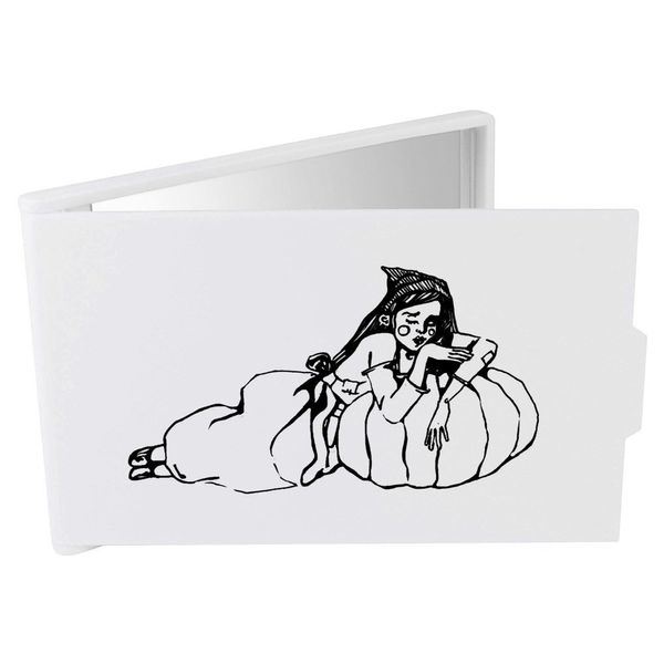 Azeeda 'Cinderella' Compact/Travel/Pocket Makeup Mirror (CM00000625)
