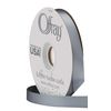 Doppelseitiges Satinband, 45,7 m, Staubblau