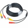 65ft BNC Video and Power Cable Wire Cord with Connector for CCTV Security Camera