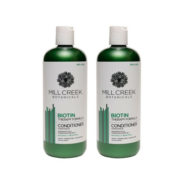 Mill Creek Botanicals Biotin Conditioner - 2 pieces (14 oz each)