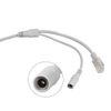 sourcingmap 10M/33ft Ethernet Cable Cat5e Network LAN/Power Extension Cord for CCTV Security Cameras