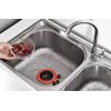 4-Pack Sink Strainer & Drain Stopper Set – Hair Catcher & Disposal Plug Covers
