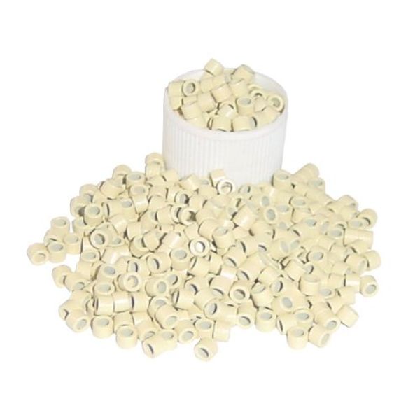 MilleniumHair 100 Microrings ohne Gewinde, Gr. M, Hellblond