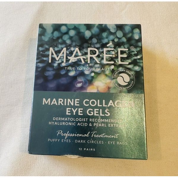 MAREE EYE GELS 12 Pairs Marine Collagen Eye Gels Exp 4/26