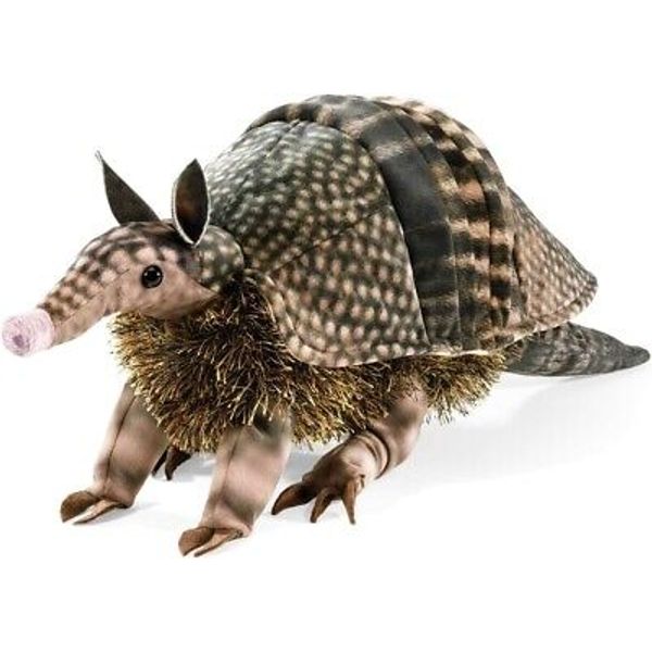 Folkmanis Armadillo Hand Puppet, 17"