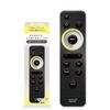Edison Smart TREO Series Remote Control (Black) with Wall Mount Holder TRE-RCBK