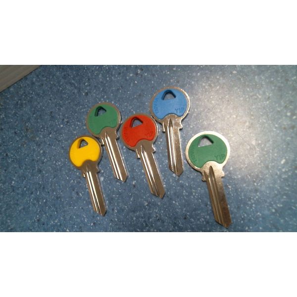 Hy-Ko Multi-Color Blank Keys  (13005Y1)  FS