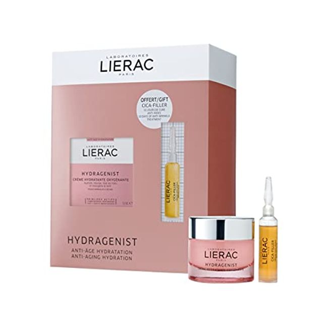 Lierac Paris Hydragenist Cream 50 ml + Cica Filler Serum Hediyeli Kofre