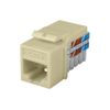 Construct Pro™ Cat6 (RJ-45) Keystone Jack (Ivory)