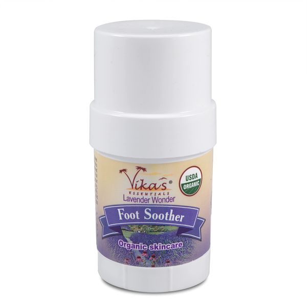 Vika's Essentials Certified Organic Foot Soother Lavender Wonder