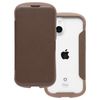 iFace Reflection iPhone 14/13 Case Folio Clear Case (Brown) [iPhone 13 iPhone 14 iPhone 13 iPhone 13 Diary Case Card Storage Polycarbonate]