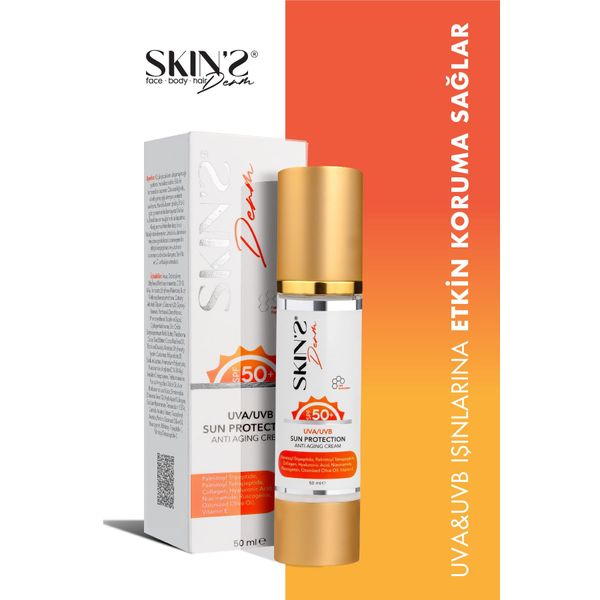 Skin'sderm Spf 50 Sun Protection Anti-aging Cream