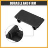 Partuto 4pcs Rocker Switch Panel Cover Automotive Toggle Switch Hole Black Replacement