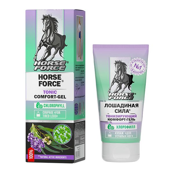 Horse Force tonic comfort gel for veins with horse chestnut and leech 125ml