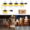 50FT 50W Construction String Work Lights LED Super Bright for Walkways Mine cave