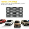 2PCS Headlight Tail Light Lamp Decor Trim Honeycomb Self-Adhesive Sticker Decals
