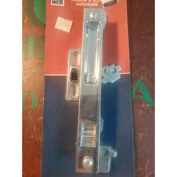 Universal Chrome Glass Patio Door Lock Kit (TA7MS)