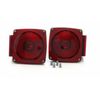 Optronics Universal Square Red LED Stud Mount Combination Tail Light Set TLL008RK