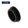 sourcing map 2 Pcs Black Plug Holes, Waterproof Rubber Button Plug for 50mm / 1.97" Hole
