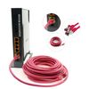 1aTTack.de - 5x 2m CAT6 patch cable S/FTP PIMF shielding CAT.6 RJ45 network cable Ethernet cable DSL LAN router switch modem patch panel - magenta - 5 pieces