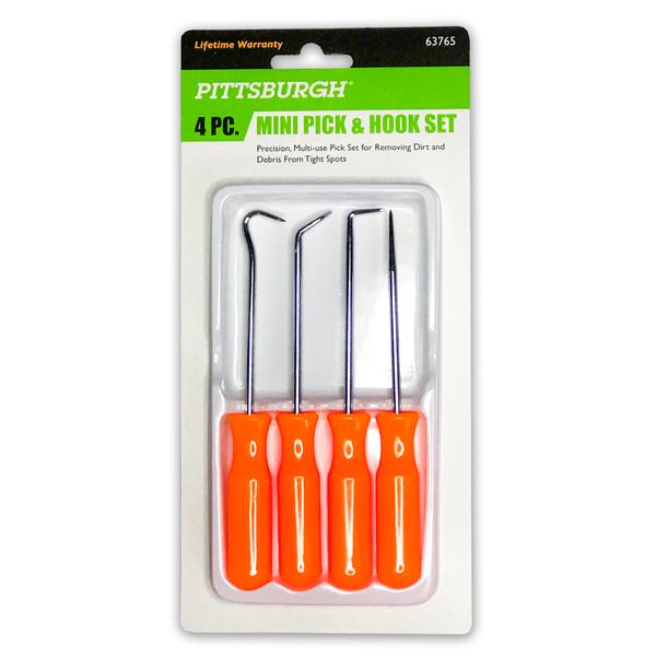 4 PC PICK AND HOOK SET