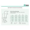 Juzo Soft 2002 Thigh-High 30-40mmhg Compression Closed Toe Stocking, Black, 3 (III) Regular