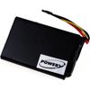 Battery compatible with Tomtom type VF6P, 3.7 V, Li-Ion