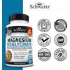 Magnesium Bisglycinate Chelated Supplement - High Absorption Magnesium Supplement for Muscle, Bone & Joint Support, Non-Laxative, Fully Buffered, Non-GMO, Maximum Bioavailability - 360 Capsules