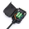 YIOVVOM 28 AWG 9/C CMP Plenum Rated Double Shielded Security RS232 Data Cable - 16 Feet - Use for DB9 Serial Adapters