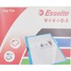 Esselte Clip Folder, fits up to 30 A4 Sheets, Flexible Plastic, VIVIDA Range A4 White