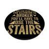 Lift Men The Elevator Is Broken Elevator Mechanic PopSockets Swappable PopGrip