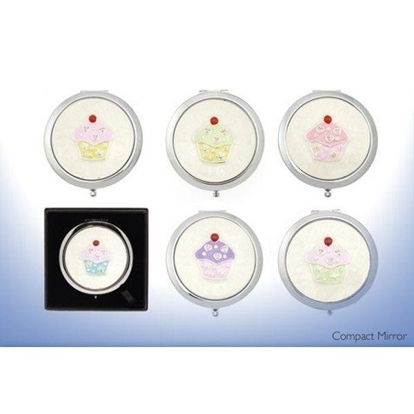 Cup Cake Compact Mirror