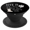 Poodle Pop Socket I Love My Dog Gift Cute